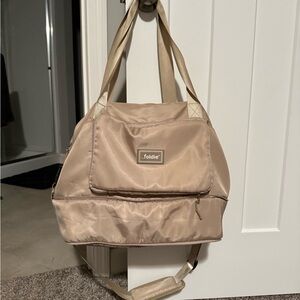 Foldie Beige Women's Bag